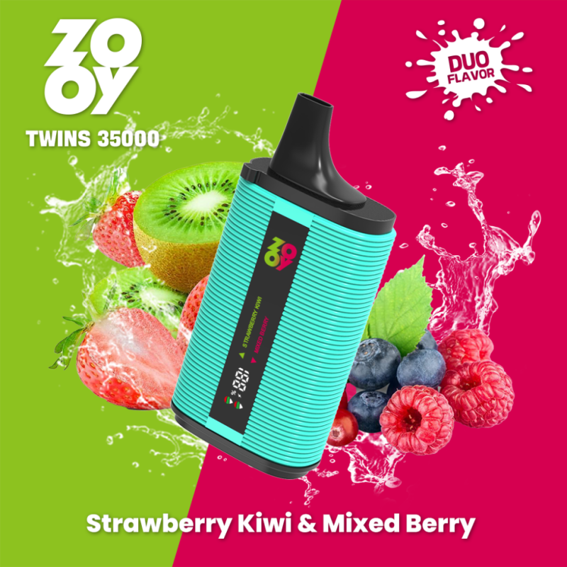 zooy twins 35000-Strawberry Kiwi & Mixed Berry zooy twins 35000-Strawberry Kiwi & Mixed Berry
