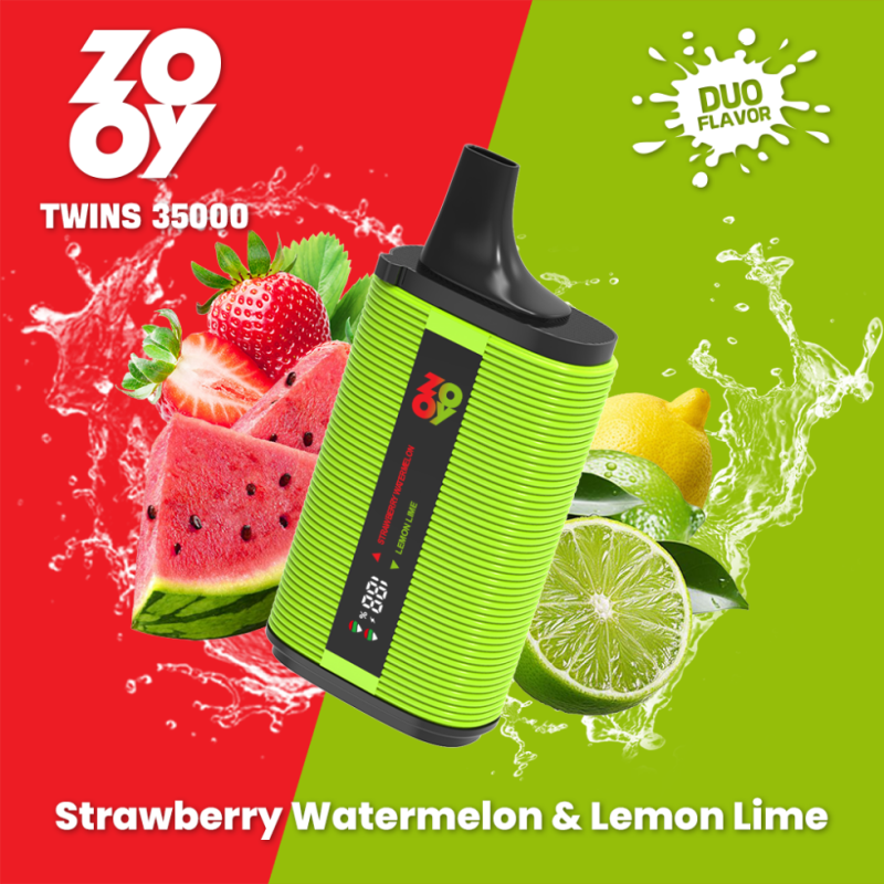 zooy twins 35000-Strawberry Watermelon & Lemon Lime zooy twins 35000-Strawberry Watermelon & Lemon Lime