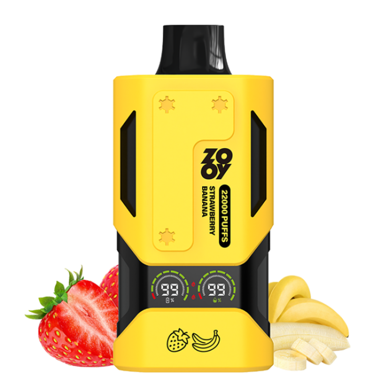 zooy vapor 22K puff-Strawberry Banana zooy vapor 22K puff-Strawberry Banana