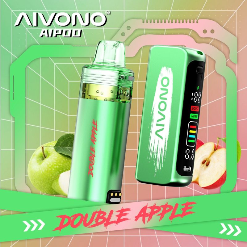 AIVONO AIM AIPOD KIT 20K30k PUFFS-Double Apple AIVONO AIM AIPOD KIT 20K30k PUFFS-Double Apple