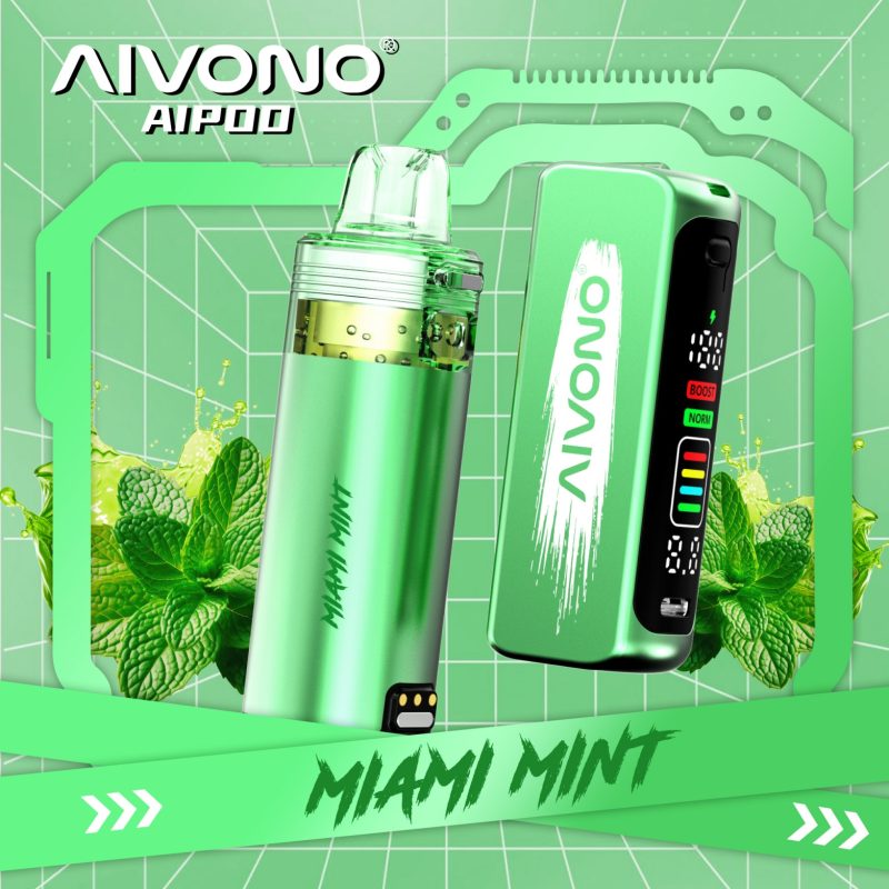 AIVONO AIM AIPOD KIT 20K30k PUFFS-Miami Mint AIVONO AIM AIPOD KIT 20K30k PUFFS-Miami Mint