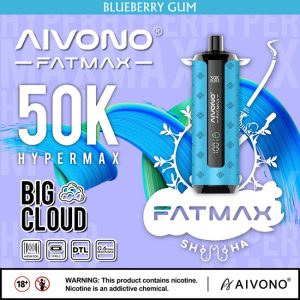 AIVONO ATMAX 50K PUFFS-Blueberry Gum AIVONO ATMAX 50K PUFFS-Blueberry Gum