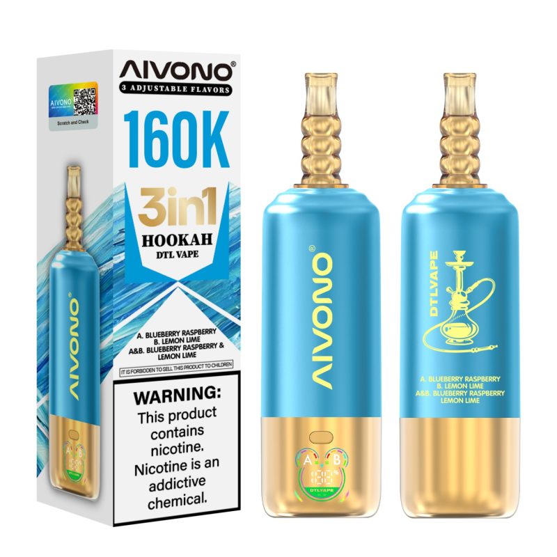 AIVONO AVN DTLVAPE 3IN1 160k-Blueberry Raspberry + Lemon Ice AIVONO AVN DTLVAPE 3IN1 160k-Blueberry Raspberry + Lemon Ice