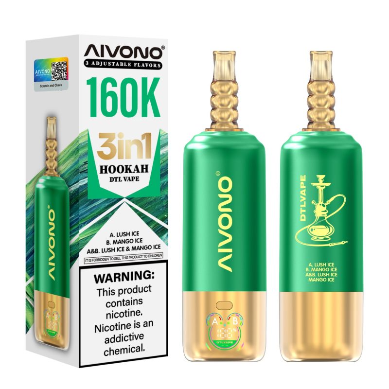 AIVONO AVN DTLVAPE 3IN1 160k-Lush Ice + Mango Ice AIVONO AVN DTLVAPE 3IN1 160k-Lush Ice + Mango Ice
