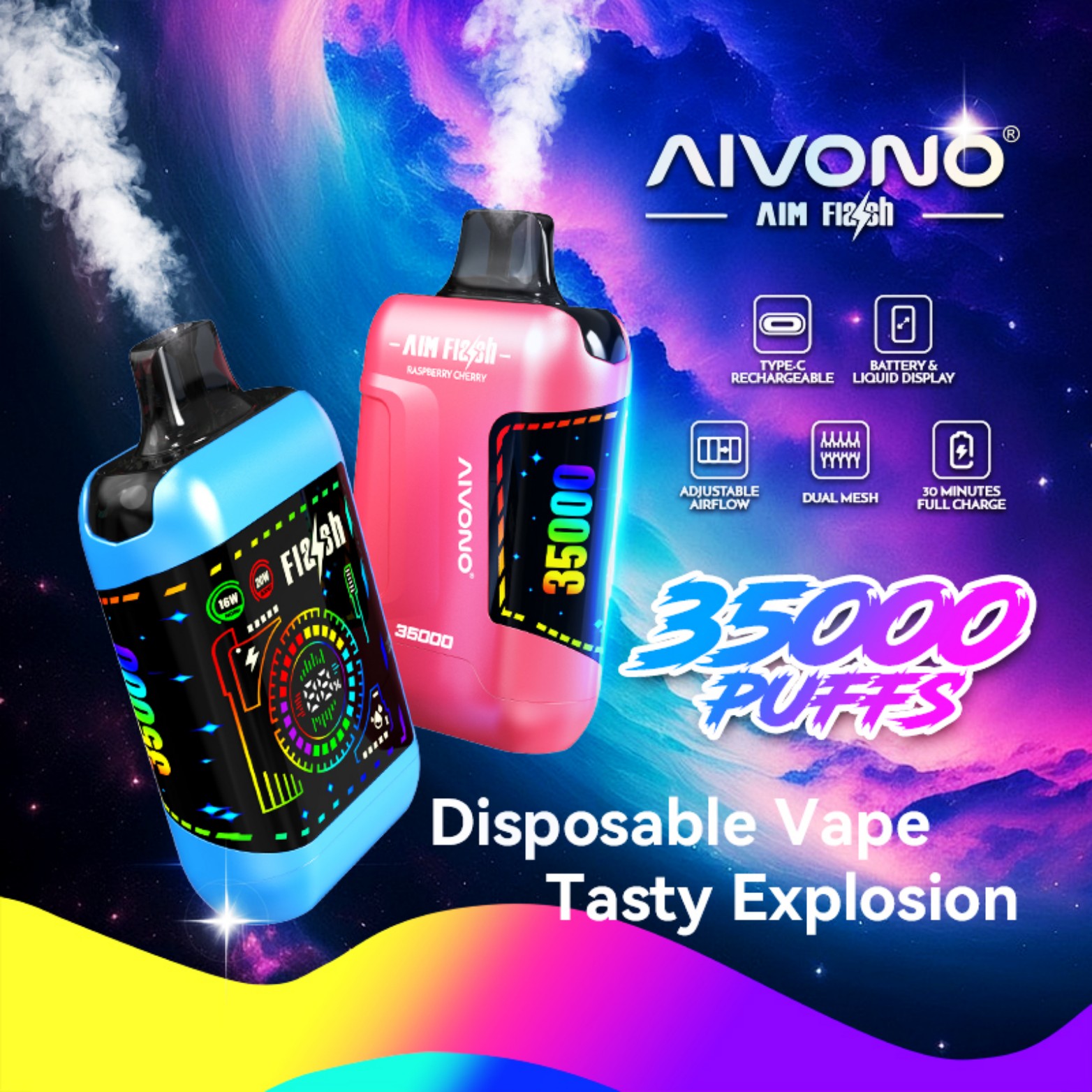 AIVONO FLASH 35K PUFFS-A