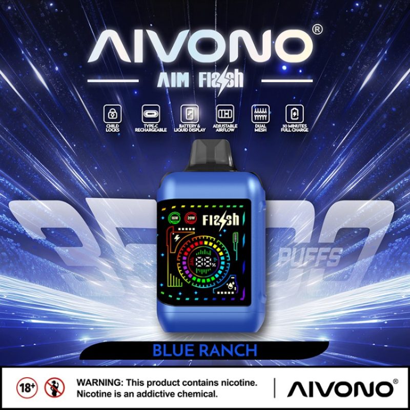 AIVONO FLASH 35K PUFFS-Blue Rancher