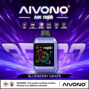 AIVONO FLASH 35K PUFFS-Blueberry Grape