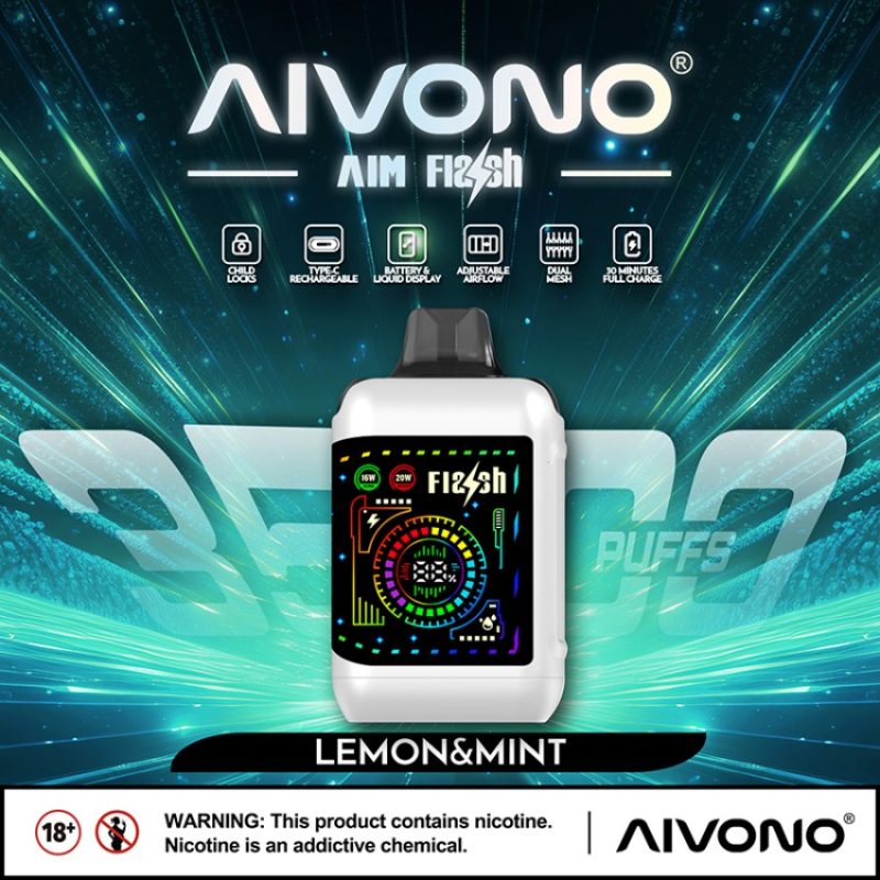 AIVONO FLASH 35K PUFFS-Lemon Mint