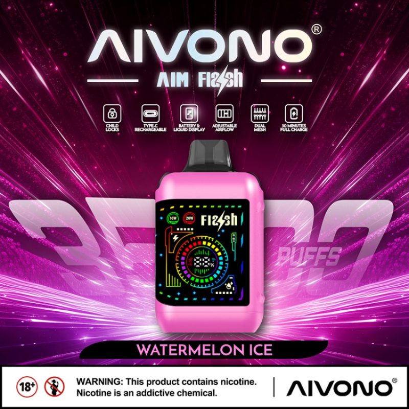 AIVONO FLASH 35K PUFFS-Watermelon Ice