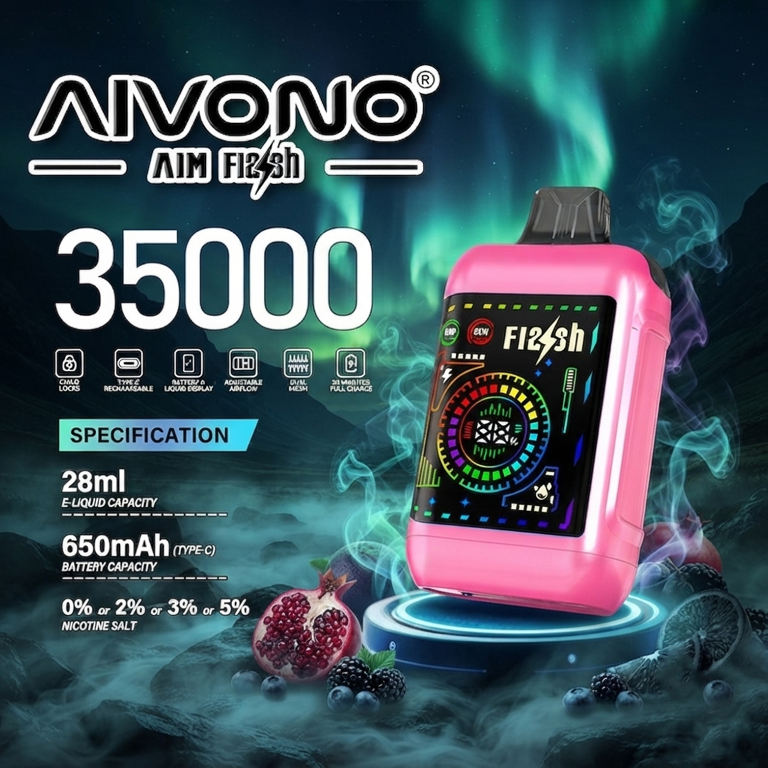 AIVONO FLASH 35K PUFFS