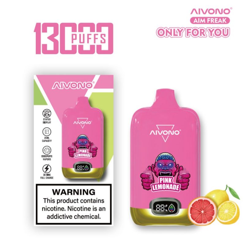 AIVONO FREAK 13K PUFFS-Pink Lemonade