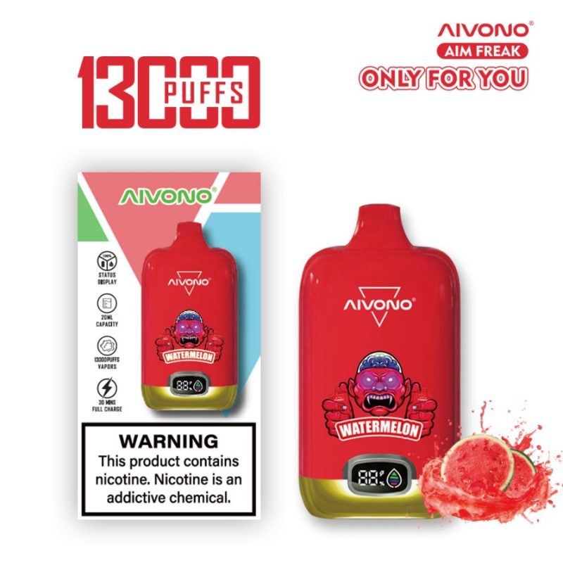 AIVONO FREAK 13K PUFFS-Watermelon Ice
