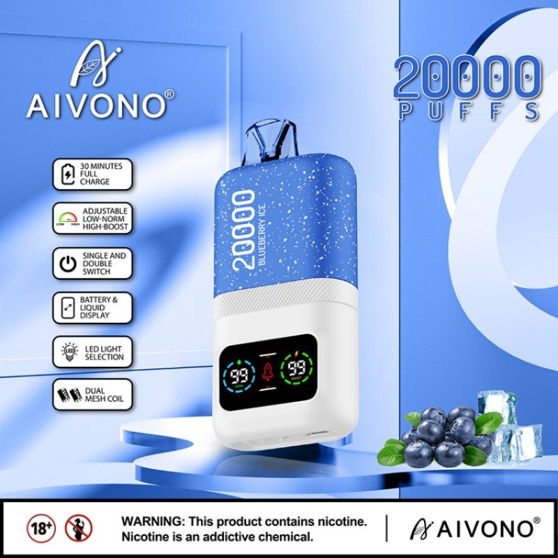 AIVONO MAGIC 20K PUFFS-Blueberry ice