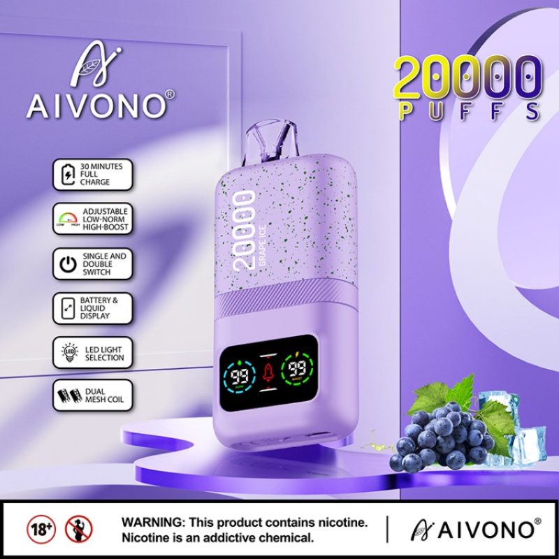 AIVONO MAGIC 20K PUFFS-Grape Ice