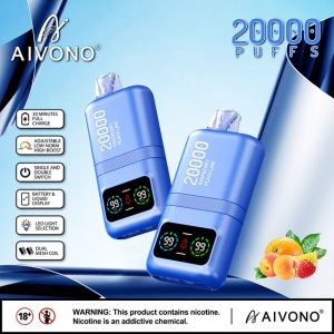 AIVONO MAGIC 20K PUFFS-Raspberry Peach Lime