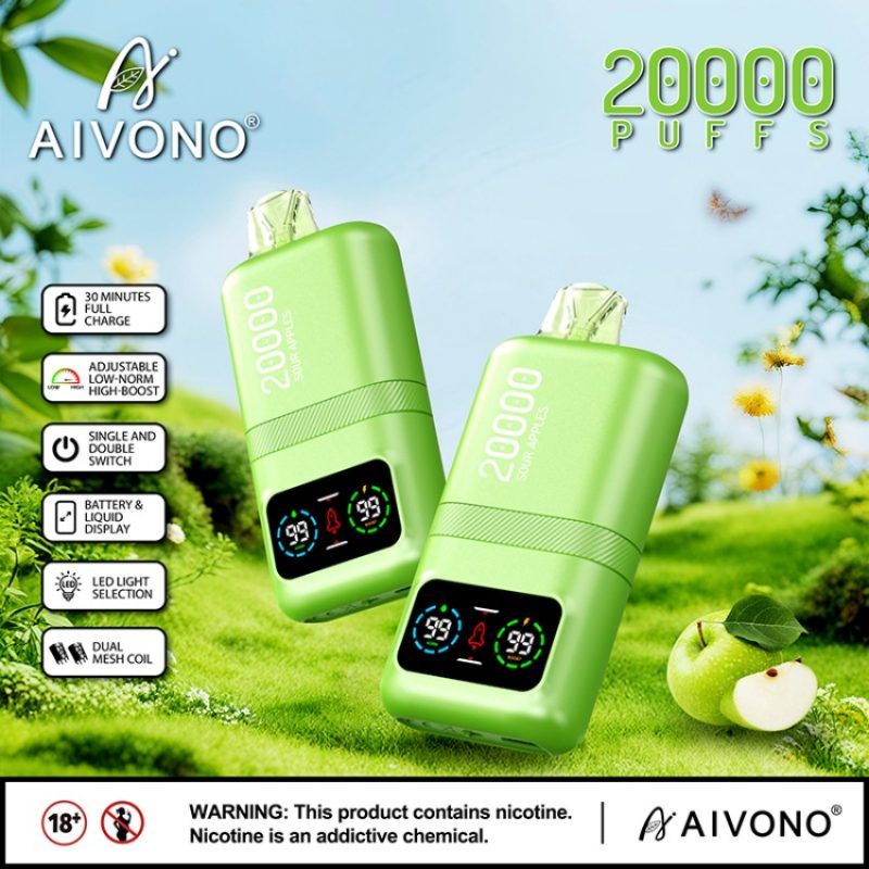 AIVONO MAGIC 20K PUFFS-Sour Apples