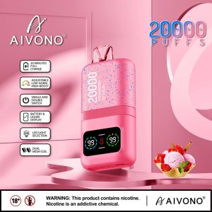 AIVONO MAGIC 20K PUFFS-Strawberry Ice Cream