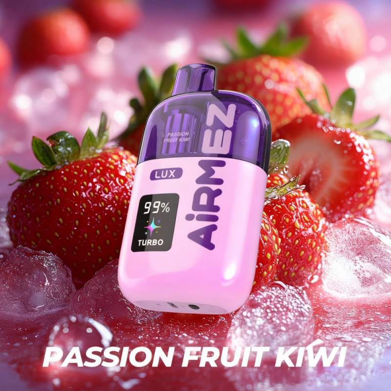 Airmez lux 100k puffs-Passion Fruit Kiwi Airmez lux 100k puffs-Passion Fruit Kiwi