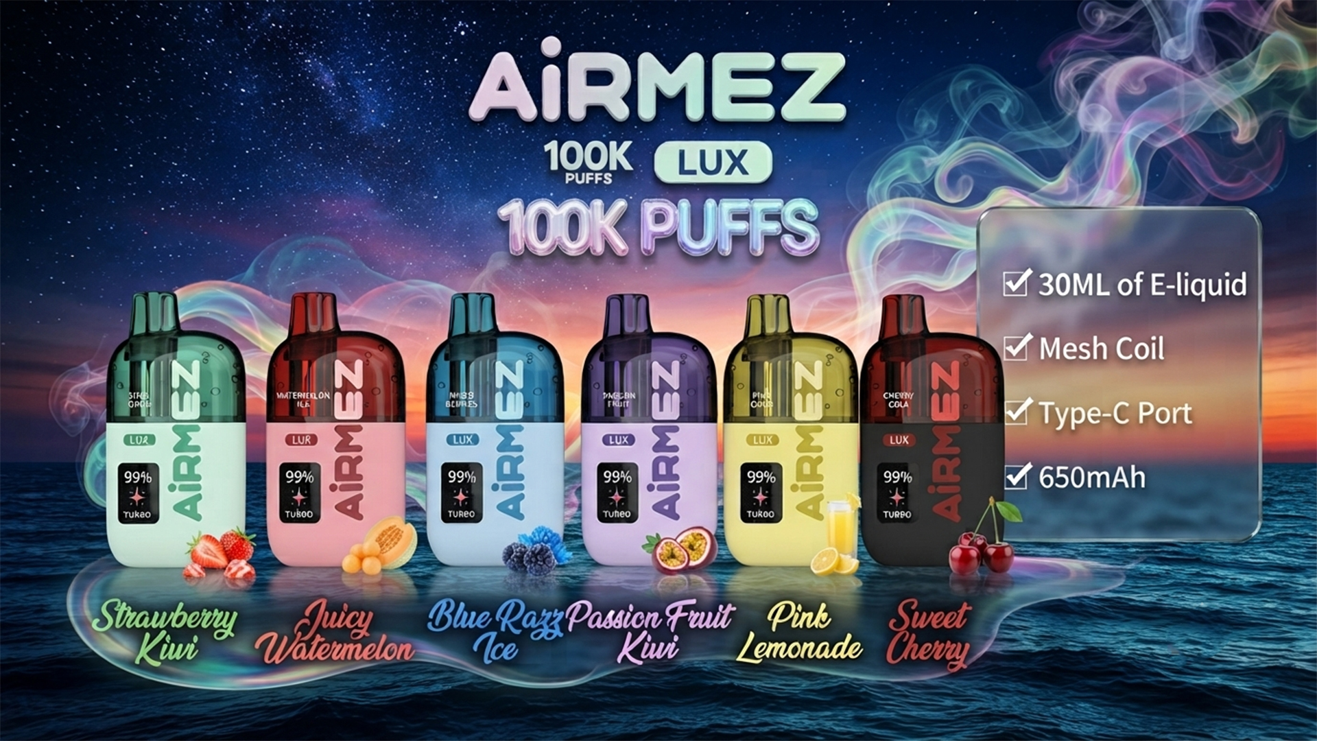 Airmez lux 100k puffs Airmez lux 100k puffs