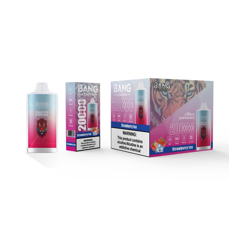 Bang leader 20K puffs-STRAWBERRY ICE Bang leader 20K puffs-STRAWBERRY ICE