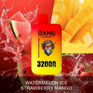 Bang leader 32K puffs-WATERMELON ICE & STRAWBERRY AND MANGO Bang leader 32K puffs-WATERMELON ICE & STRAWBERRY AND MANGO