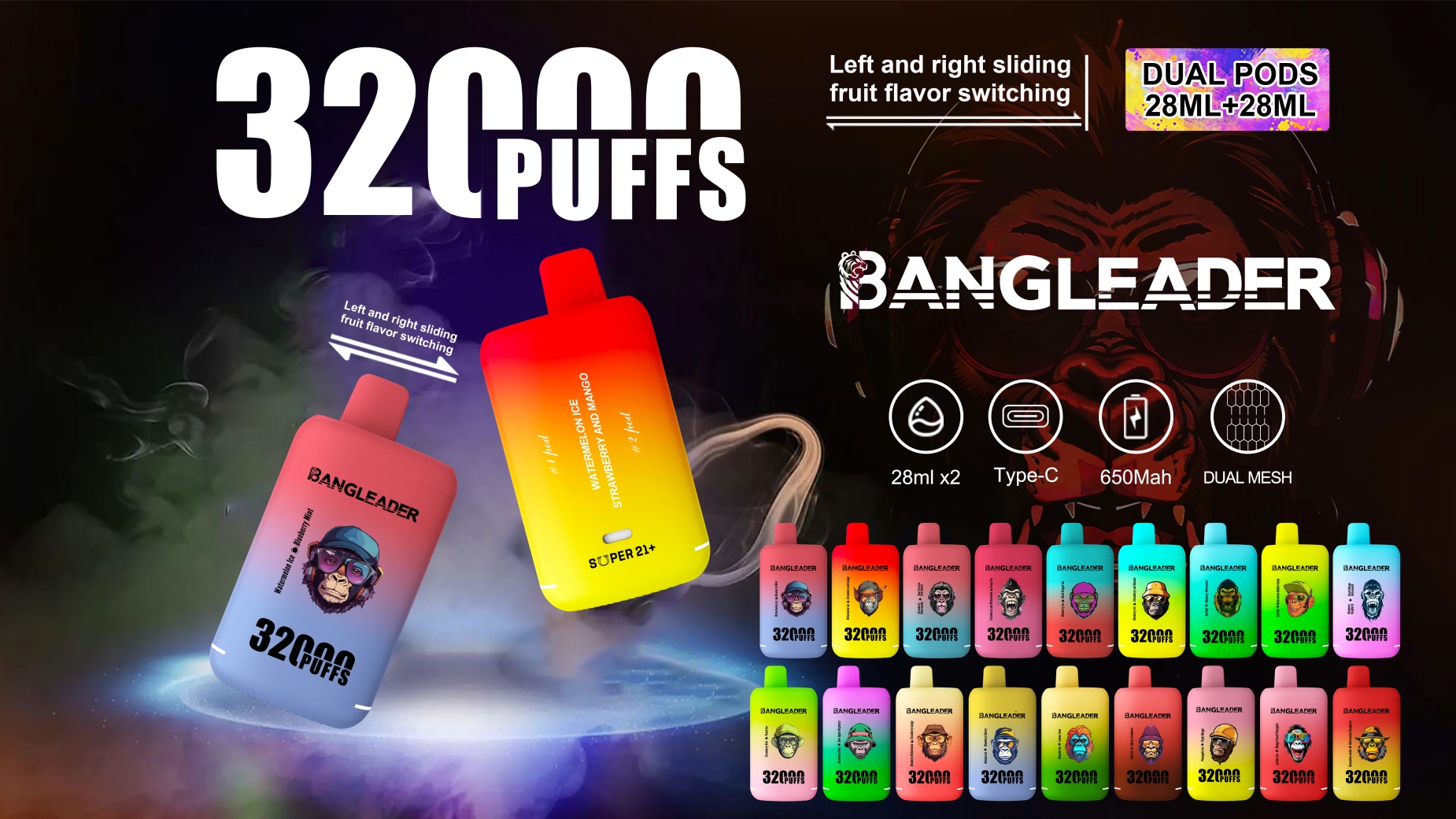 Bang leader 32K puffs Bang leader 32K puffs