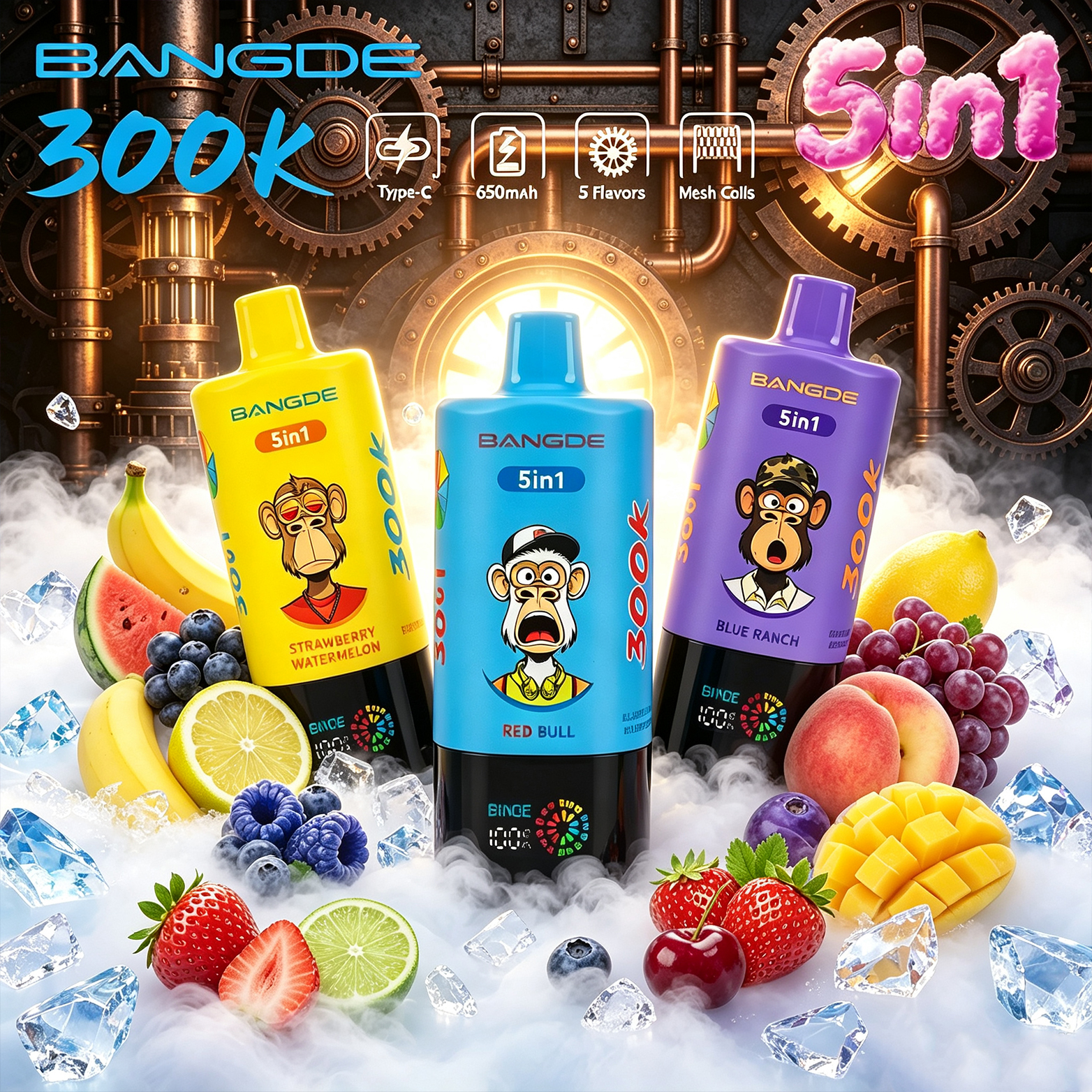 BangDe 300K puffs