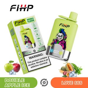 FIHP 40000 Double Flavors-Double Apple Ice & love 666