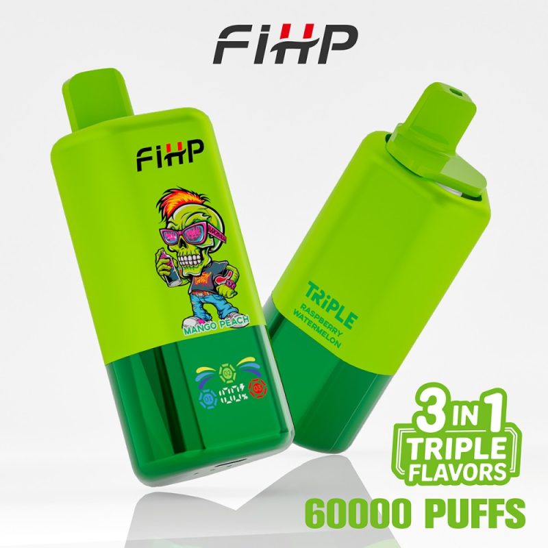 FIHP 60000 3in1 Triple Flavors-Mixed Berries & Raspberry Watermelon & Mango Peach FIHP 60000 3in1 Triple Flavors-Mixed Berries & Raspberry Watermelon & Mango Peach