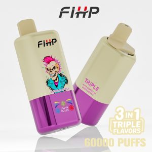 FIHP 60000 3in1 Triple Flavors-Strawberry Banana & Double Apple & Raspberry Watermelon FIHP 60000 3in1 Triple Flavors-Strawberry Banana & Double Apple & Raspberry Watermelon