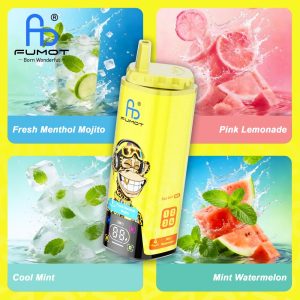 Fumot ECO 4in1 80K-Fresh Menthol Mojito & Pink Lemonade & Cool Mint & Mint Watermelon Fumot ECO 4in1 80K-Fresh Menthol Mojito & Pink Lemonade & Cool Mint & Mint Watermelon