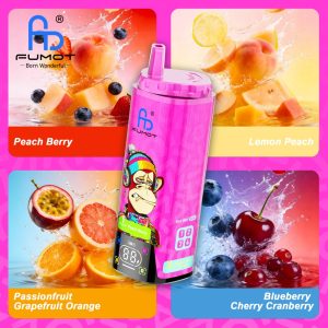 Fumot ECO 4in1 80K-Peach Berry & Lemon Peach & Passionfruit Grapefruit Orange& Blueberry Cherry Cranberry Fumot ECO 4in1 80K-Peach Berry & Lemon Peach & Passionfruit Grapefruit Orange& Blueberry Cherry Cranberry