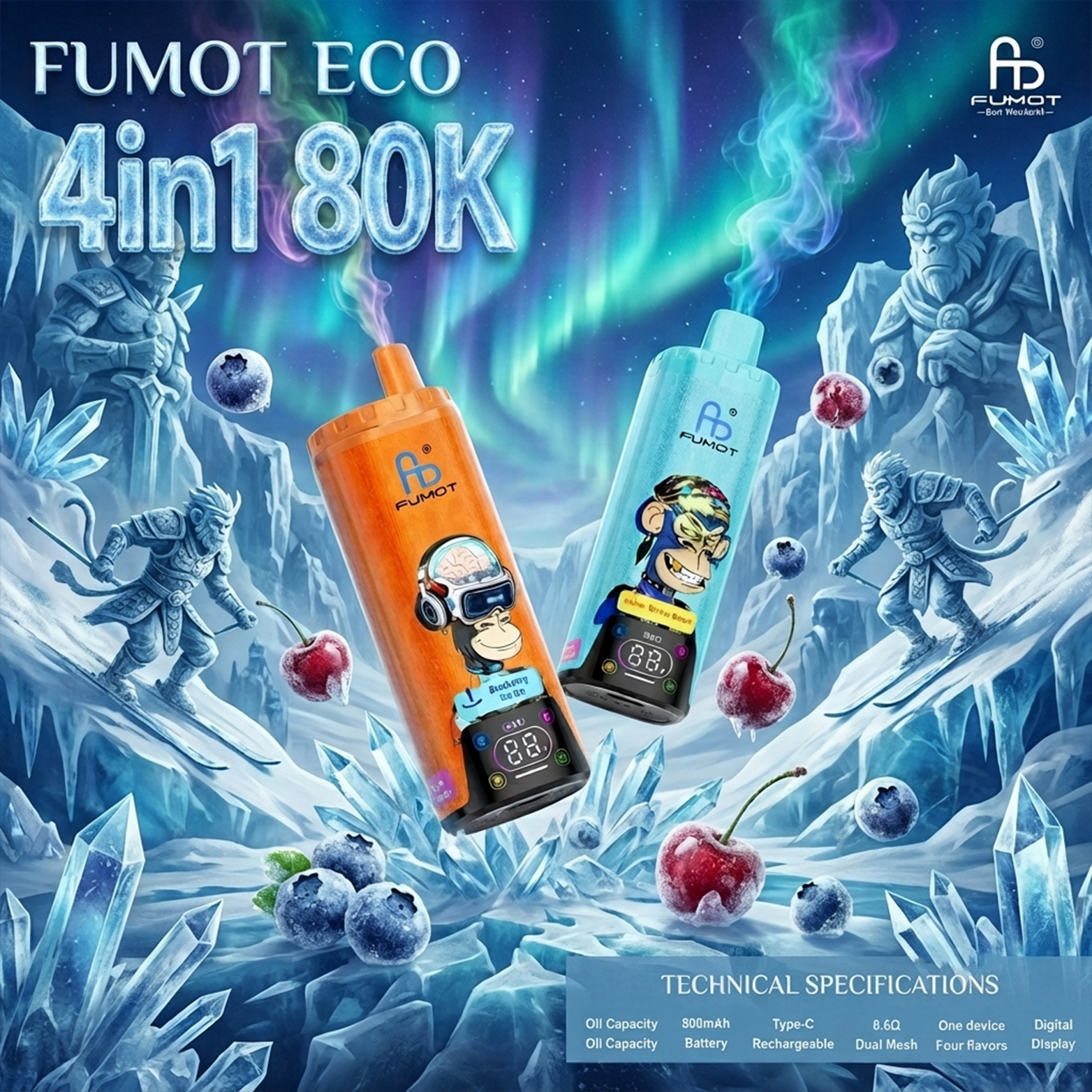 Fumot ECO 4in1 80K puffs