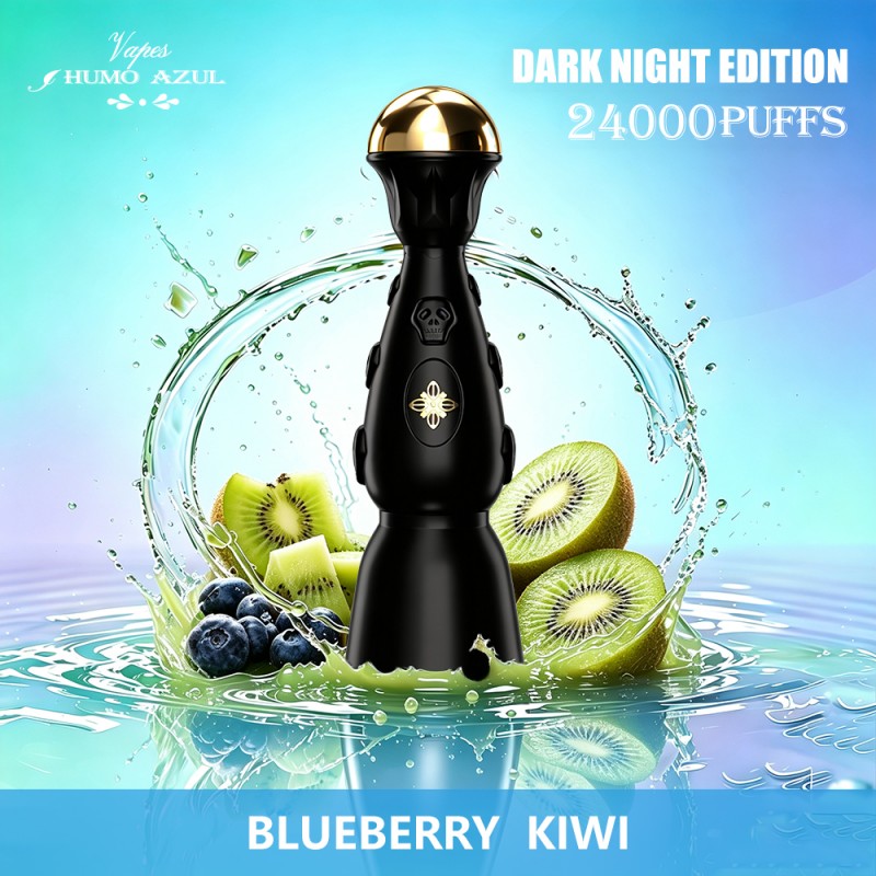 Humo AZUL Dark night edition 24000 puffs-Blueberry Kiwi Humo AZUL Dark night edition 24000 puffs-Blueberry Kiwi