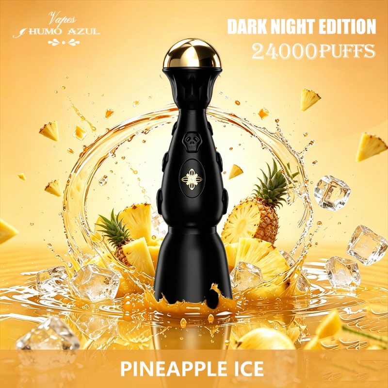 Humo AZUL Dark night edition 24000 puffs-Pineapple ice Humo AZUL Dark night edition 24000 puffs-Pineapple ice