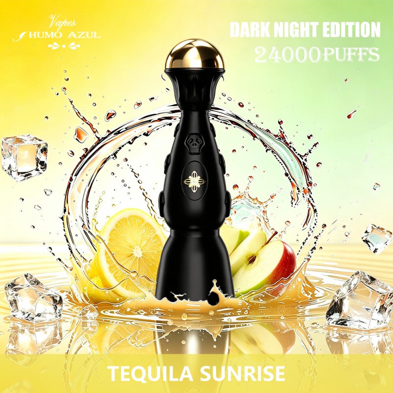 Humo AZUL Dark night edition 24000 puffs-Tequila Sunrise Humo AZUL Dark night edition 24000 puffs-Tequila Sunrise
