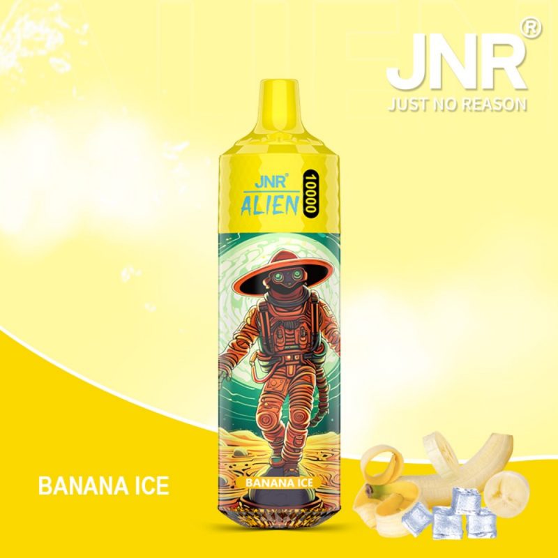 JNR ALIEN 10000 Puffs-BANANA-ICE JNR ALIEN 10000 Puffs-BANANA-ICE
