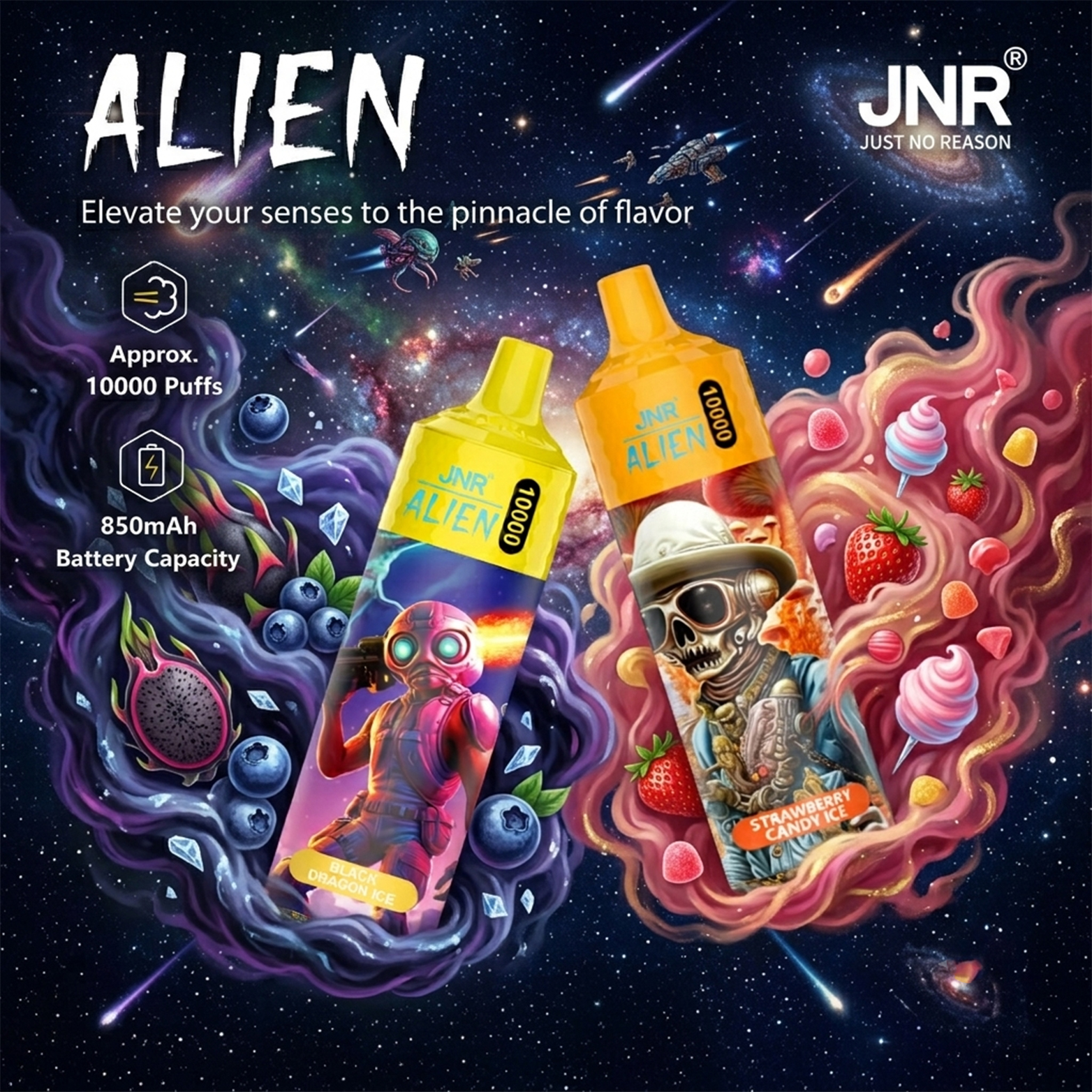 JNR ALIEN 10K Puffs