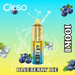 OKSO tornado 100k puffs-Blueberry Ice