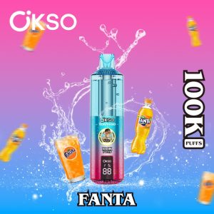 OKSO tornado 100k puffs-Fanta