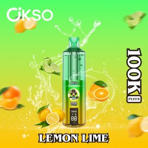 OKSO tornado 100k puffs-Lemon Lime