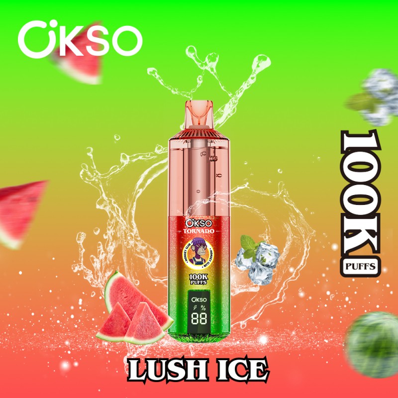 OKSO tornado 100k puffs-Lush Ice