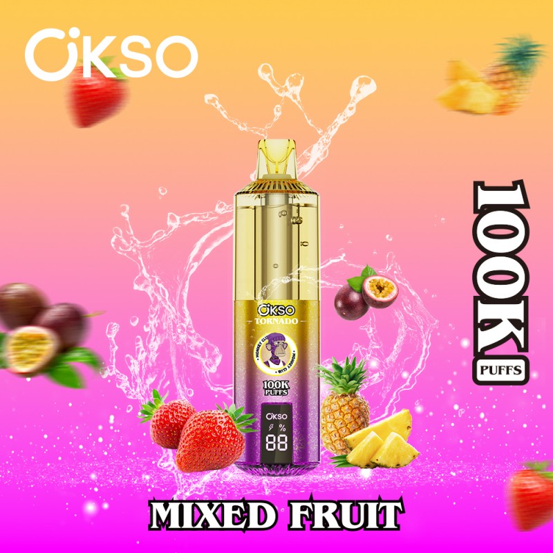 OKSO tornado 100k puffs-Mixed Fruit