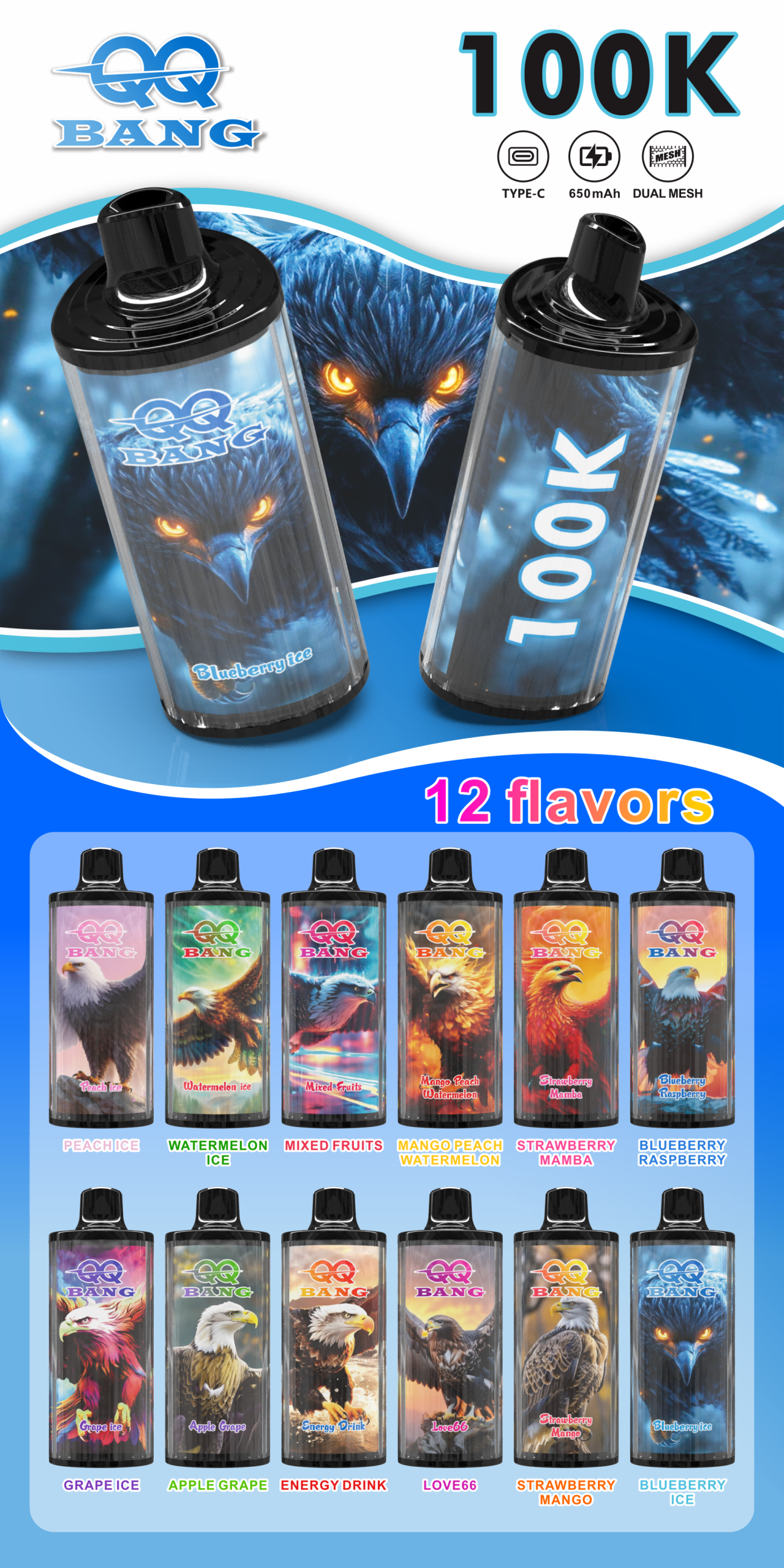 QQBANG 100K puffs QQBANG 100K puffs