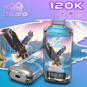 QQBANG 120K puffs-blueberry red raspberry