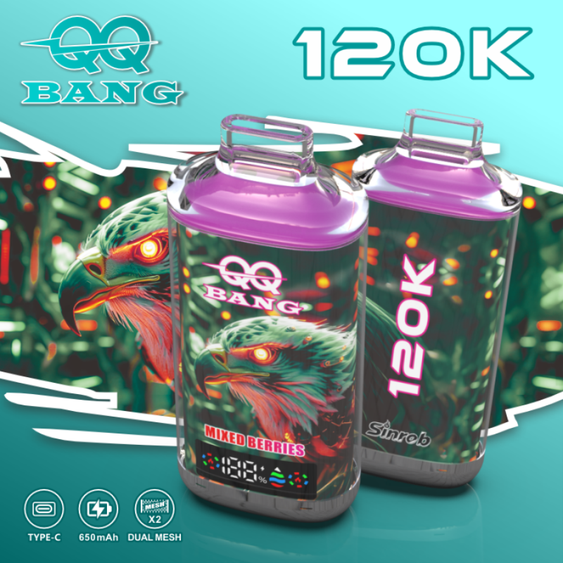 QQBANG 120K puffs-mixed berries