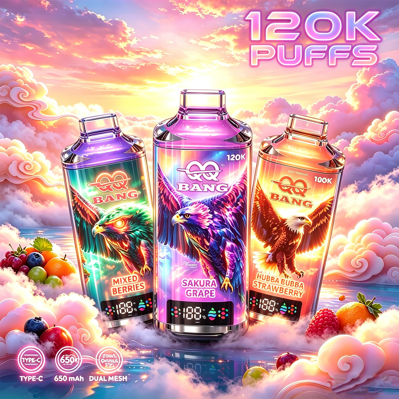 QQBANG 120K puffs