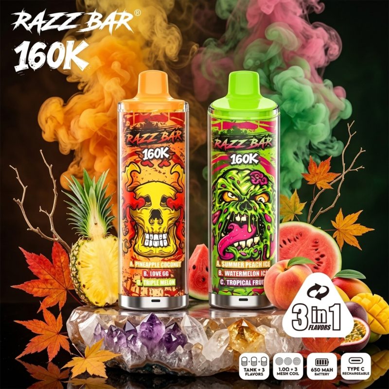 Razz bar 160K puffs Razz bar 160K puffs