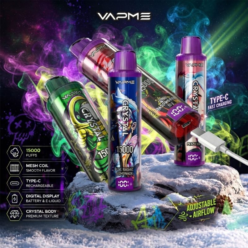 VAPME CRYSTAL 15000 puffs VAPME CRYSTAL 15000 puffs