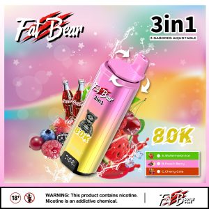 Watermelon Ice + Peach Berry + Cherry Cola